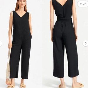 Everlane Japanese Goweave Jumpsuit - Size 2 - Good Condition - MSRP $120